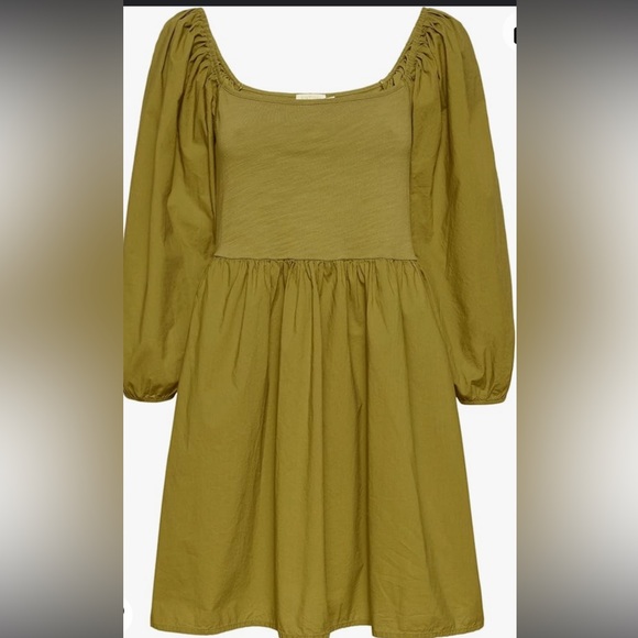 Nation Ltd. Heddie Dress In Green. Size large - Picture 2 of 9